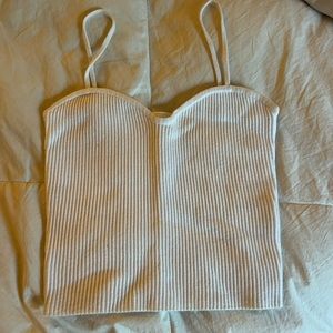 Oak and fort ribbed top